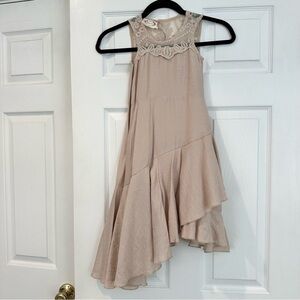 Joyfolie little girls size 3 Avon dress in Parchment